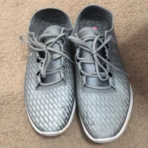 Under Armour gray trainers